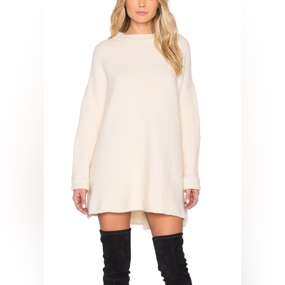 Free People Winding Ivy pullover sweater dress
